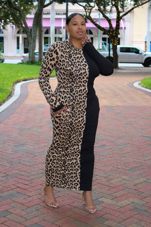 Open image in slideshow, Just a lil feisty | Long Sleeved Maxi

